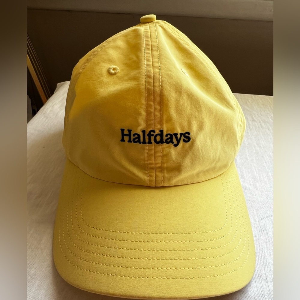 Halfdays Yellow Baseball Cap
